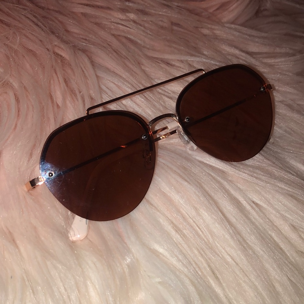 Pink and Rose Gold Sunglasses